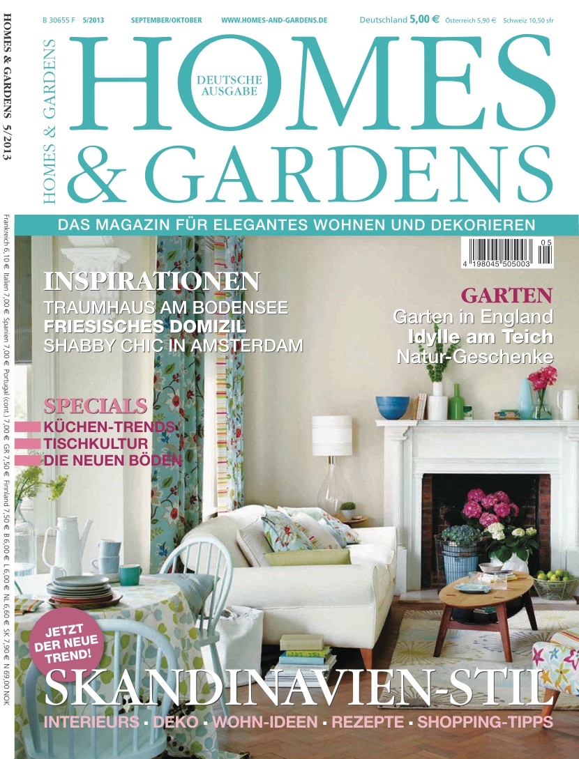 [해외잡지-2013] Homes Gardens 2013-05