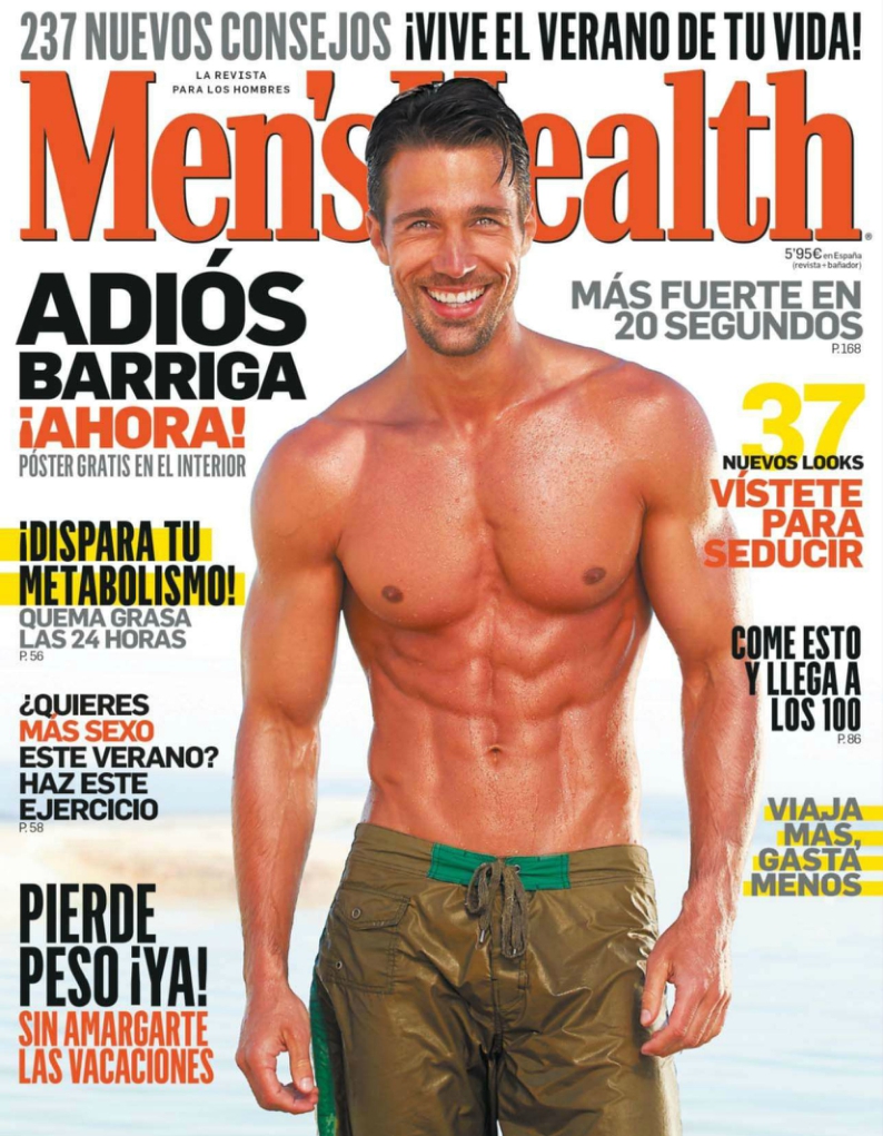 [해외잡지-2013] Mens Health Julio-Agosto 2013 (Spain)