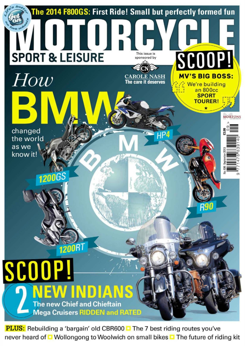 [해외잡지-2013] Motorcycle Sport & Leisure September 2013 (UK)