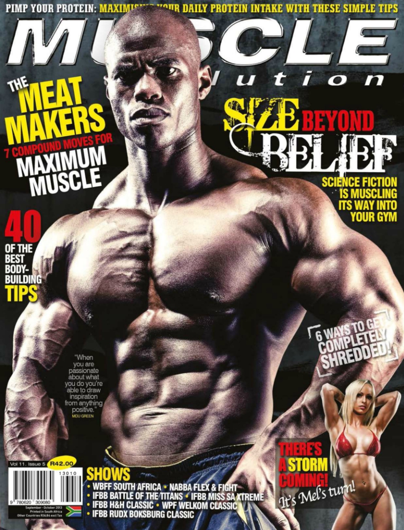 [해외잡지-2013] Muscle Evolution South Africa - SeptemberOctob..