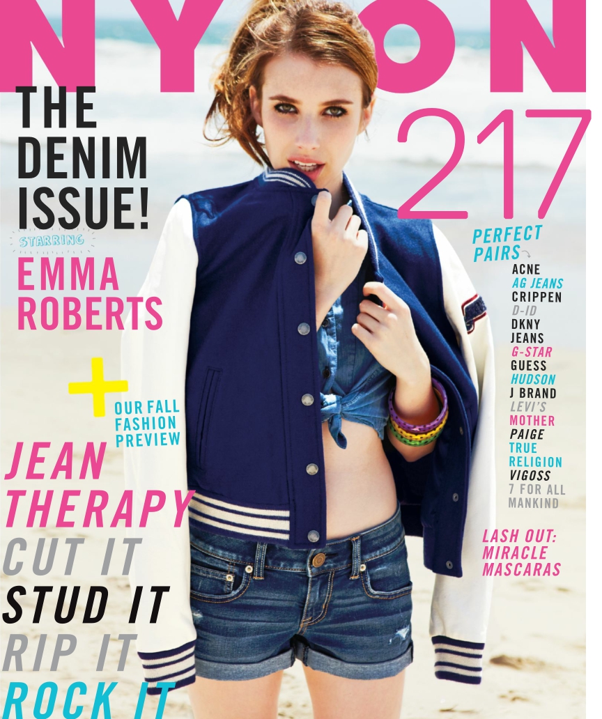 [해외잡지-2013] NYLON 2013-08