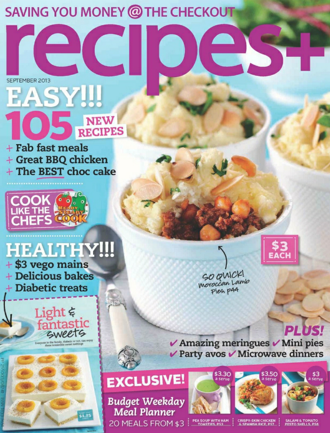 [해외잡지-2013] Recipes+ September 2013