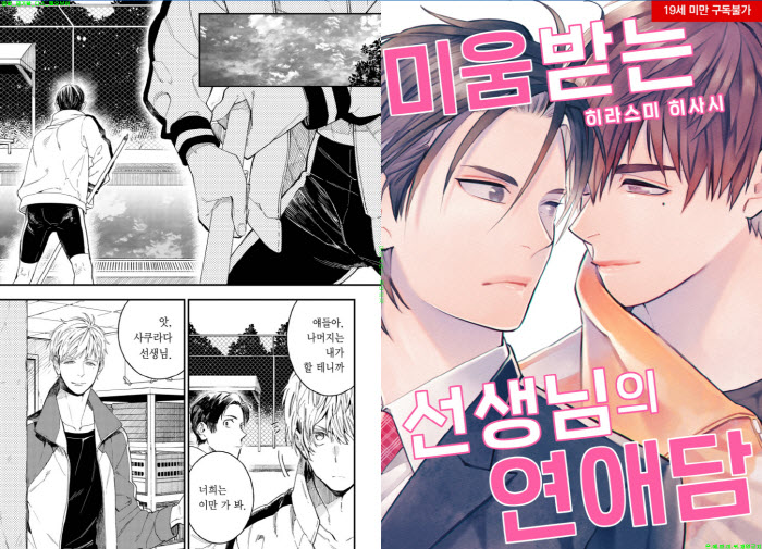 [BL만화] 히라스미 히사시 - 미움받는 ㅇㅇ님의 연애담[냥면]