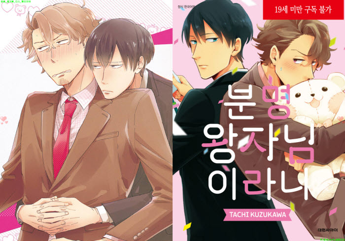 [BL만화] 쿠즈카와 타치 - 분명 왕자님이라니[냥면]