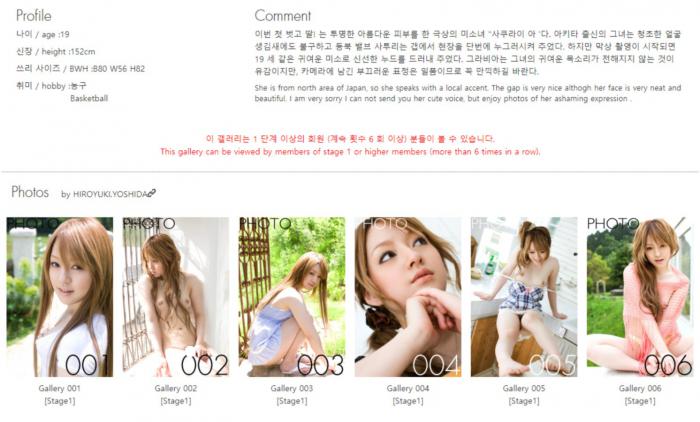 [SsS] GRAPHIS FIRST GRAVURE 사쿠라ㅇi 리아 (0217)-