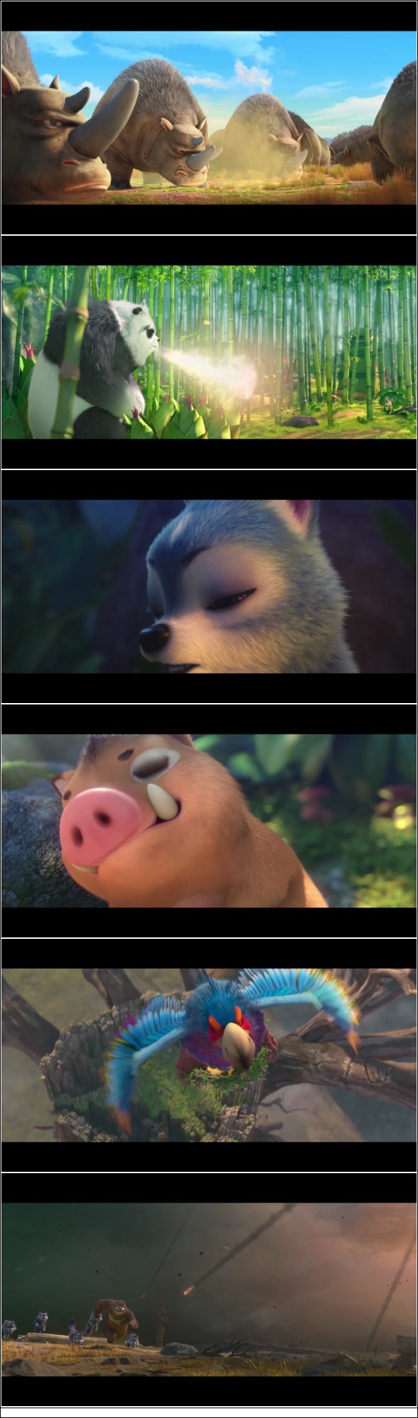 1억 달러 흥행 폭발작 [ 부니베어 - 원시시대대모험 ] 곰돌이 형제..