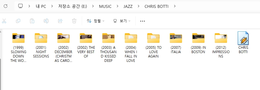 크리스 보티(CHRIS BOTTI) 모든 앨범