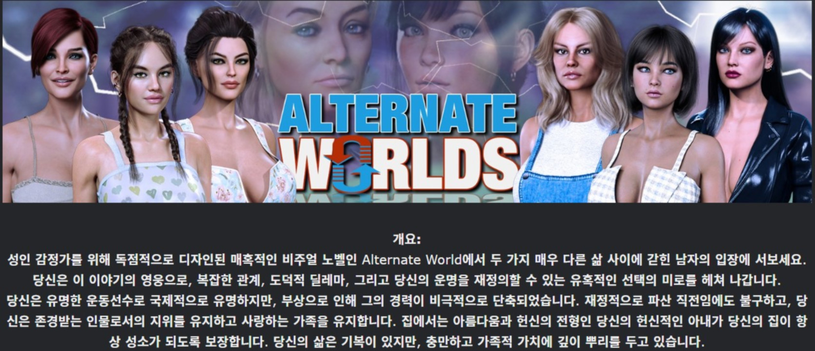 [한글.렌파이.남주.밀프.최신작]Alternate Worlds 0.0104[11.10].zip