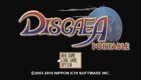 PSP 마계전기 디스가이아 포터블 (K)