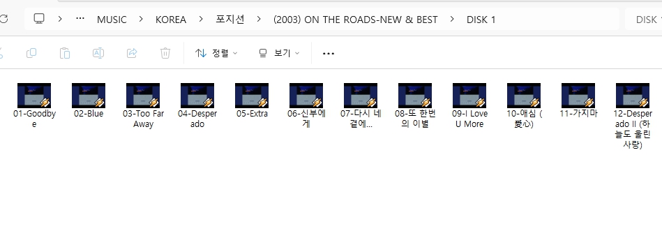 포지션(POSITION) 베스트 앨범 [ON THE ROADS-NEW & BEST]