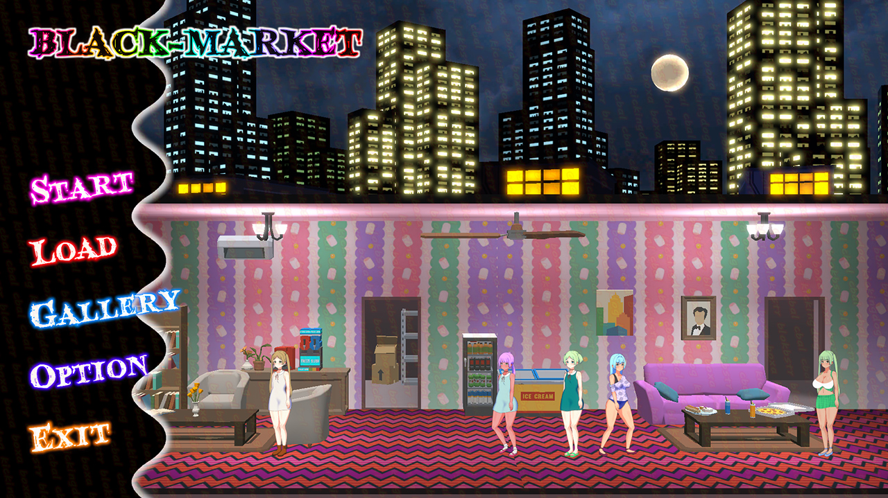 블랙마켓 (n모) - H 3D 경영시뮬 한글 무설치 - Black Market