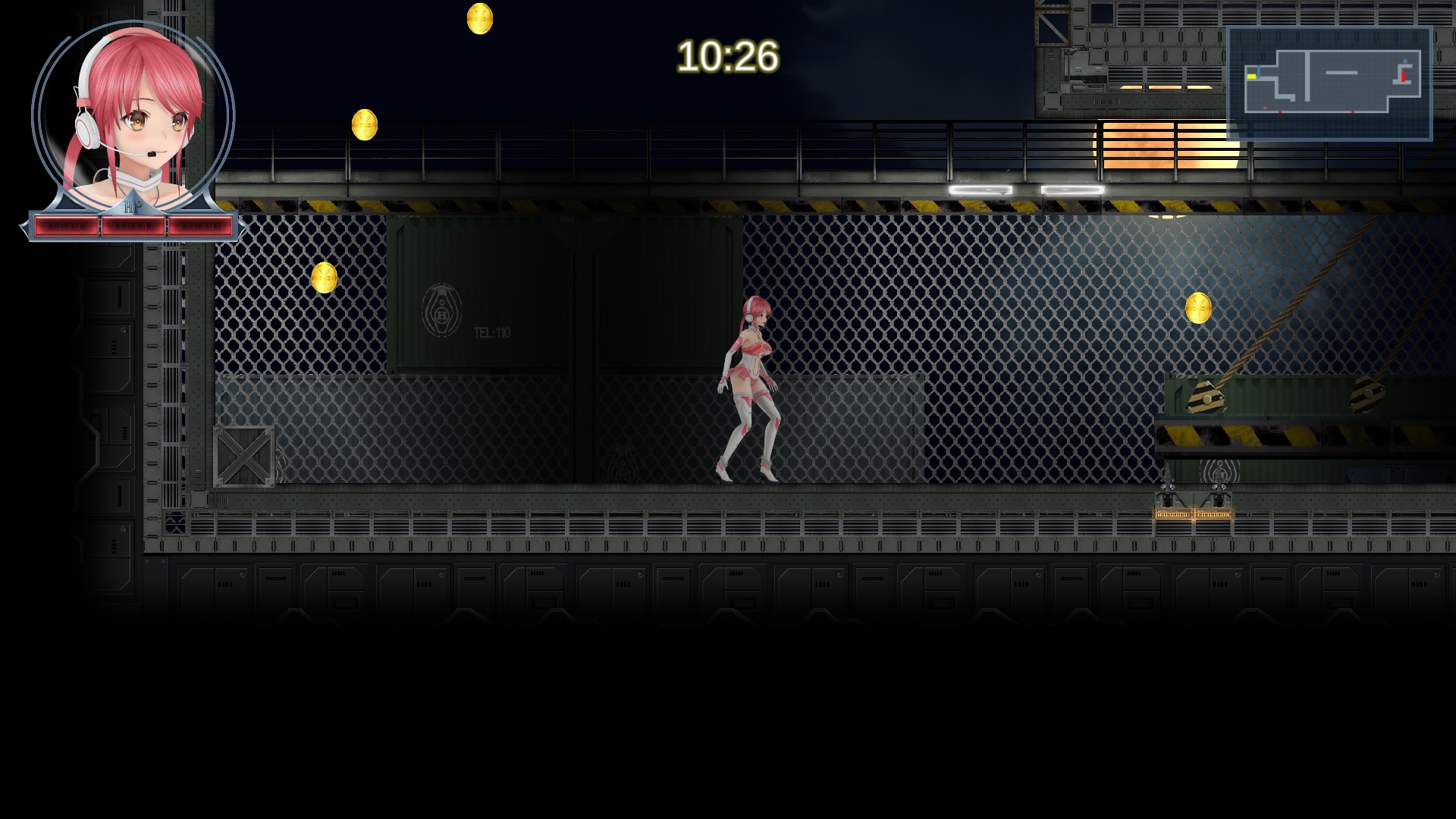 [고어 료나 움떡 횡스크롤 일본어] IDOL RUN