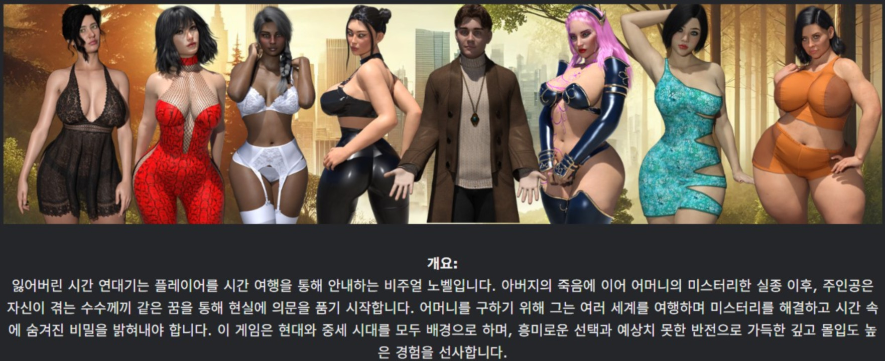 [한글.렌파이.남주.밀프.지배.최신작]The Lost Time Chronicles 0...