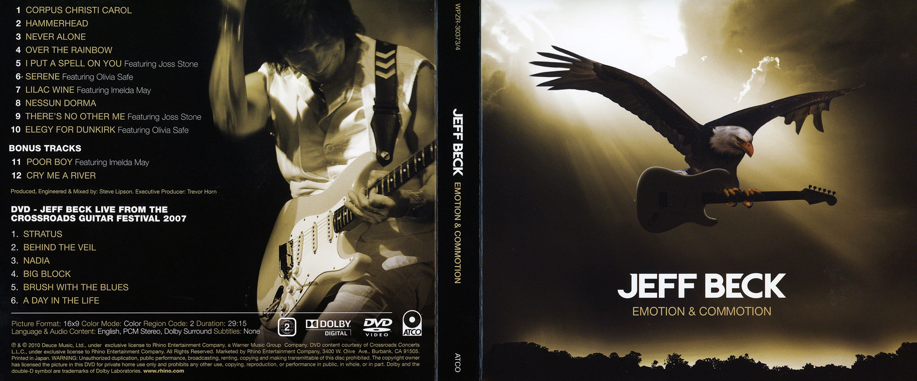 Jeff Beck [2010 Emotion & Commotion (Japanese Edition)] (FLAC)