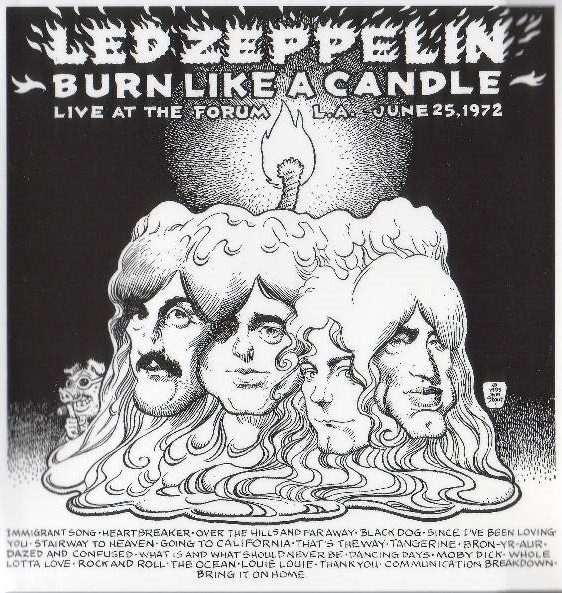 Led Zeppelin [1972 Burn Like A Candle (4CD)] (FLAC)