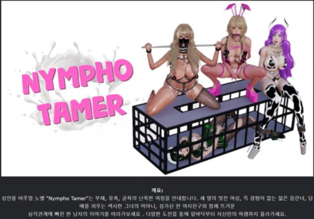 [한글.렌파이.남주.밀프.지배.업뎃]Nympho Tamer 0.88.zip