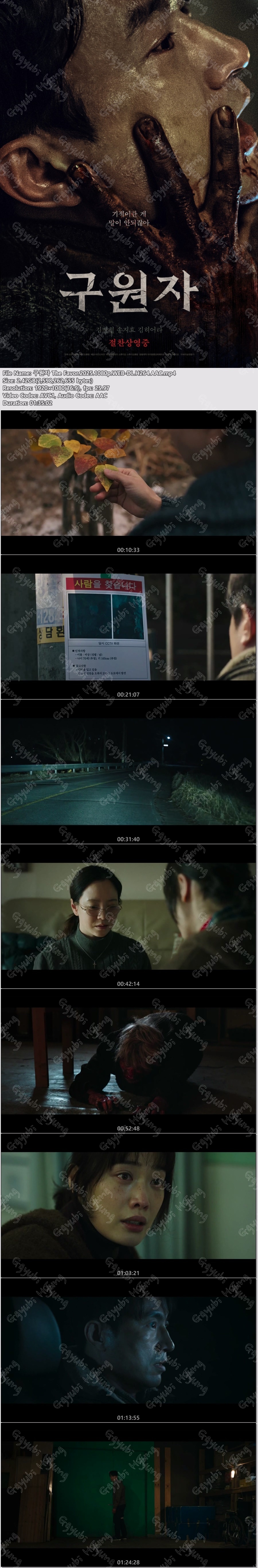 김병철X송지효 [ 구원자 ] The Favor.2025.1080p