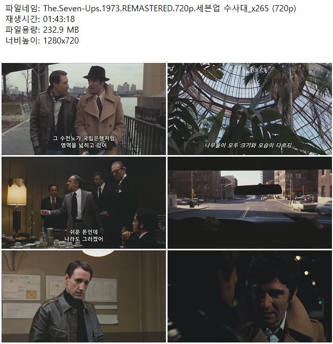 The.Seven-Ups.1973.REMASTERED.720p.세븐업 수사대_x265 (720p)