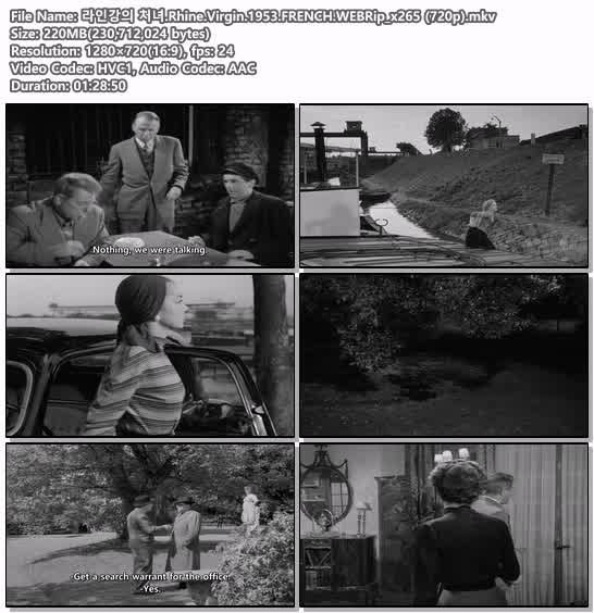 라인강의 처녀.Rhine.Virgin.1953.FRENCH.WEBRip_x265 (720p)