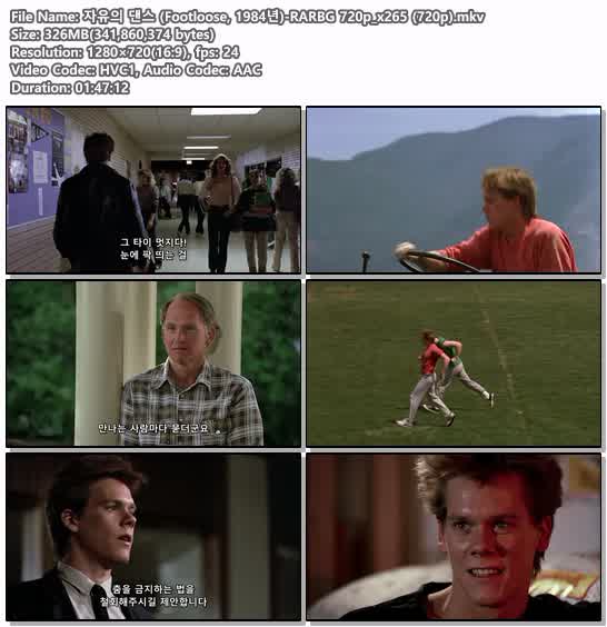 자유의 댄스 (Footloose, 1984년)-RARBG 720p_x265 (720p)