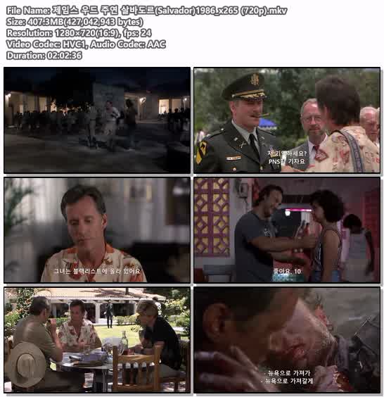 제임스 우드 주연 살바도르(Salvador)1986_x265 (720p)