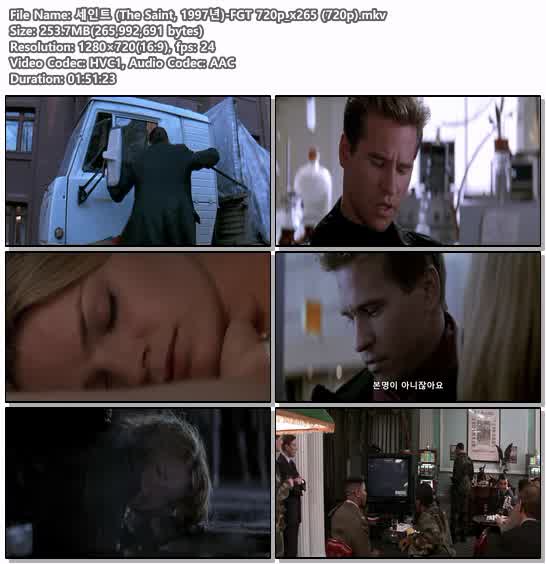 세인트 (The Saint, 1997년)-FGT 720p_x265 (720p)