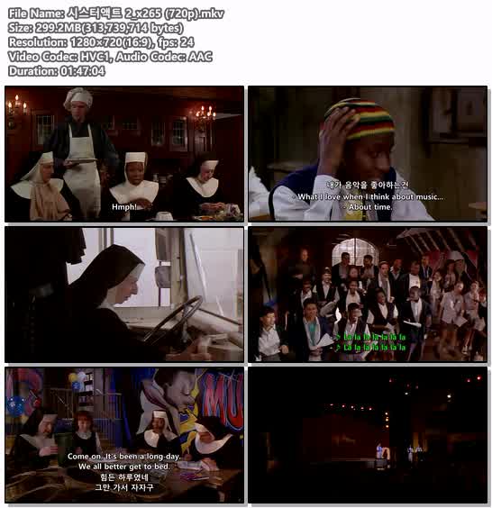 시스터액트 2_x265 (720p)