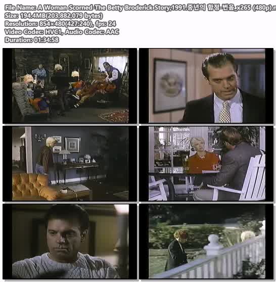 A Woman Scorned-The Betty Broderick Story,1991.중년의 함정-번..