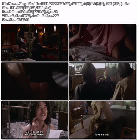 Abayo.Dachiko.1974.JAPANESE.480p.WEBRip.아바요 다치코_x265 (48..