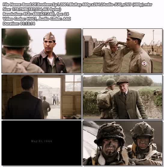 Band.Of.Brothers.Ep1.2001.BluRay.480p.x264.2Audio-JUG_x265 (48..