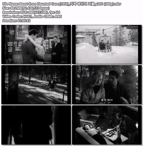 Beast from Haunted Cave.(1959)_지하 광산의 괴물_x265 (480p)