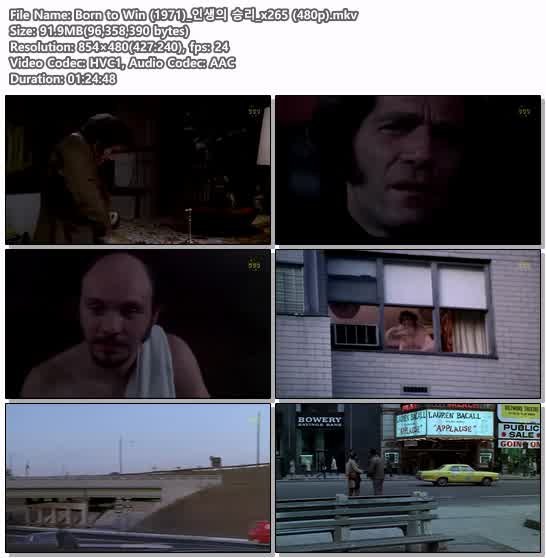 Born to Win (1971)_인생의 승리_x265 (480p)