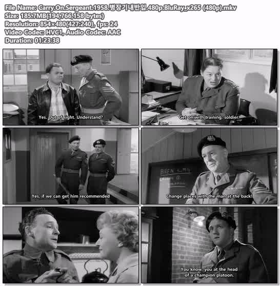 Carry.On.Sergeant.1958.병장기내반입.480p.BluRay_x265 (480p)