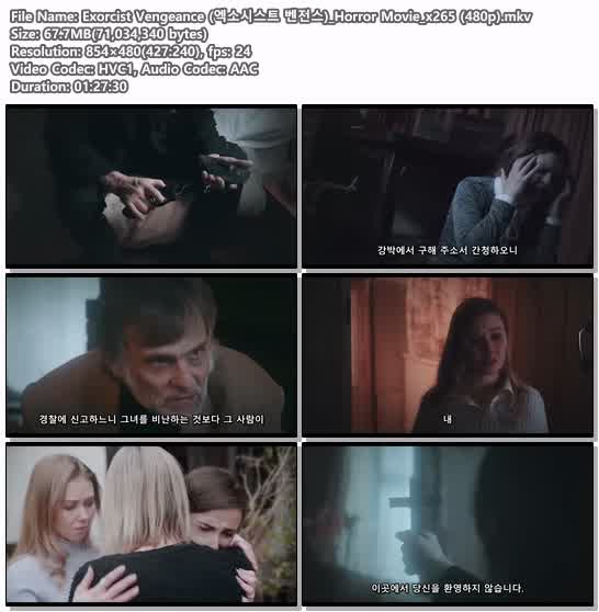 Exorcist Vengeance (엑소시스트 벤전스)_Horror Movie_x265 (480p)