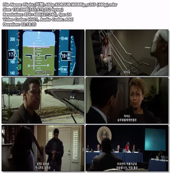 Flight,(비행).480p.KORSUB.WEBRip_x265 (480p)