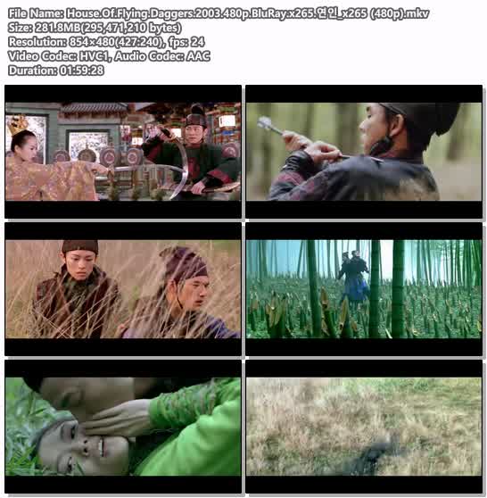 House.Of.Flying.Daggers.2003.480p.BluRay.x265.연인_x265 (480p)