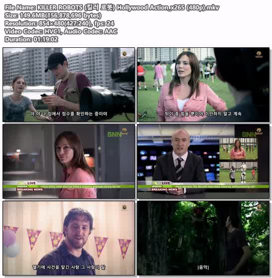 KILLER ROBOTS (킬러 로봇) Hollywood Action_x265 (480p)