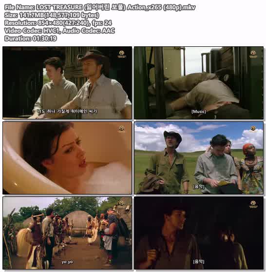 LOST TREASURE (잃어버린 보물) Action_x265 (480p)