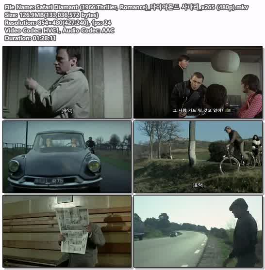 Safari Diamant (1966.Thriller, Romance)_다이아몬드 사파리_x265..