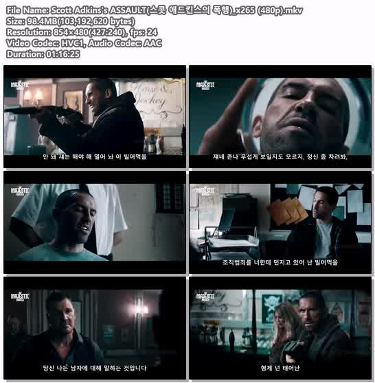 Scott Adkins's ASSAULT(스콧 애드킨스의 폭행)_x265 (480p)