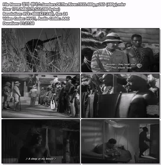 강의 샌더스.Sanders.Of.The.River.1935.480p_x265 (480p)