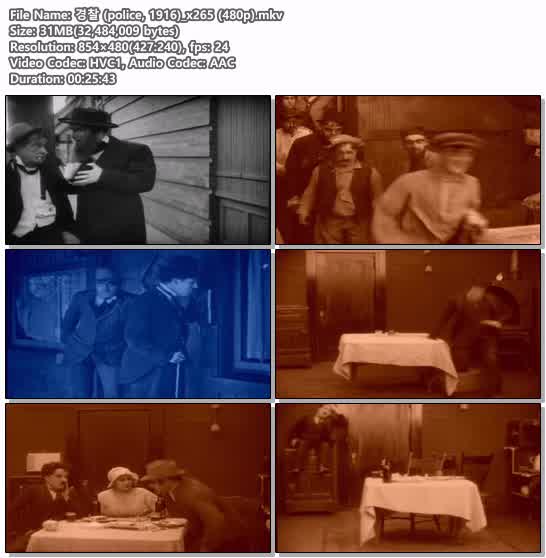경찰 (police, 1916)_x265 (480p)