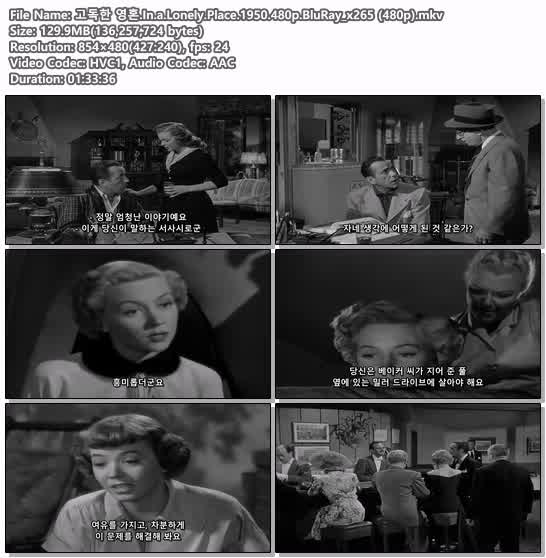 고독한 영혼.In.a.Lonely.Place.1950.480p.BluRay_x265 (480p)