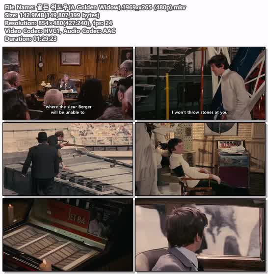 골든 위도우(A Golden Widow).1969_x265 (480p)