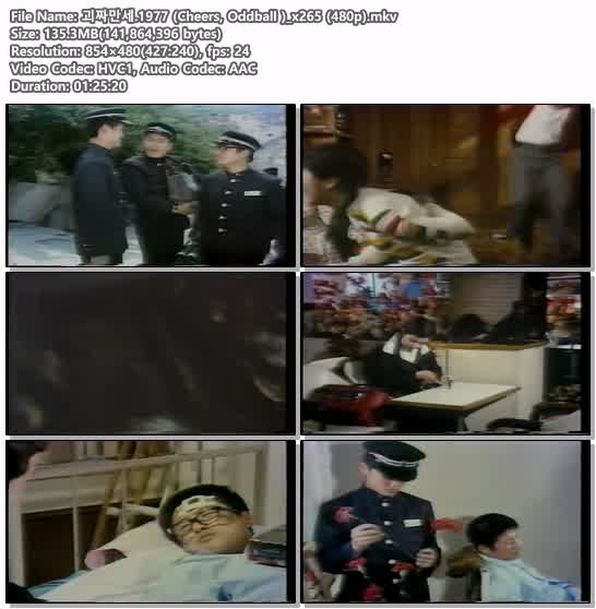 괴짜만세.1977 (Cheers, Oddball )_x265 (480p)