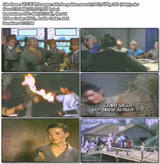금도괴객.Stranger.with.the.golden.sword.(1967).자막_x265 (480p)