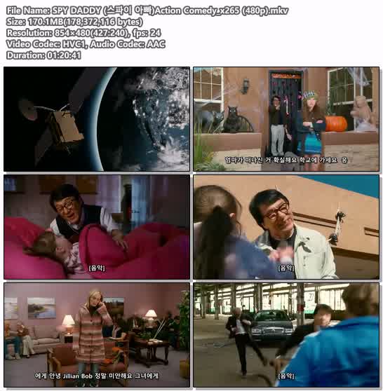 SPY DADDY (스파이 아빠)Action Comedy_x265 (480p)