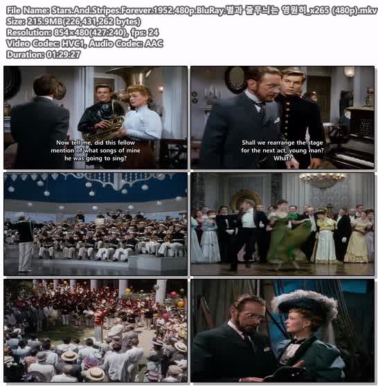 Stars.And.Stripes.Forever.1952.480p.BluRay.별과 줄무늬는 영원..