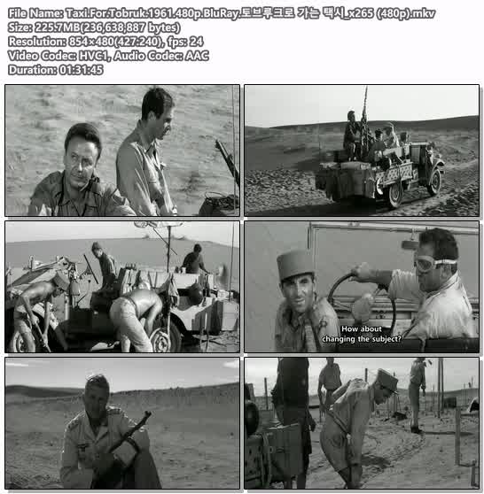 Taxi.For.Tobruk.1961.480p.BluRay.토브루크로 가는 택시_x265 (48..