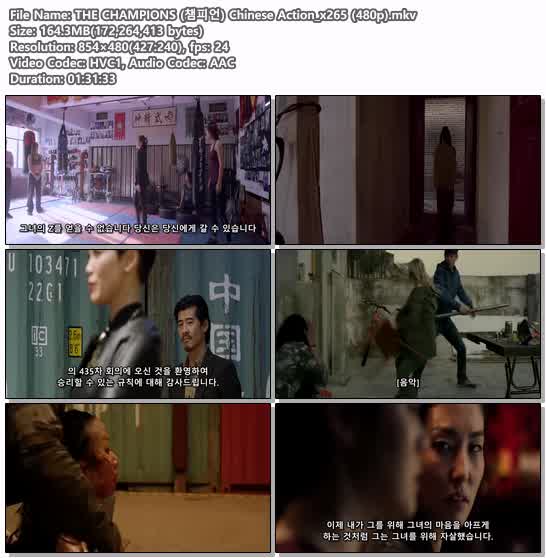 THE CHAMPIONS (챔피언) Chinese Action_x265 (480p)